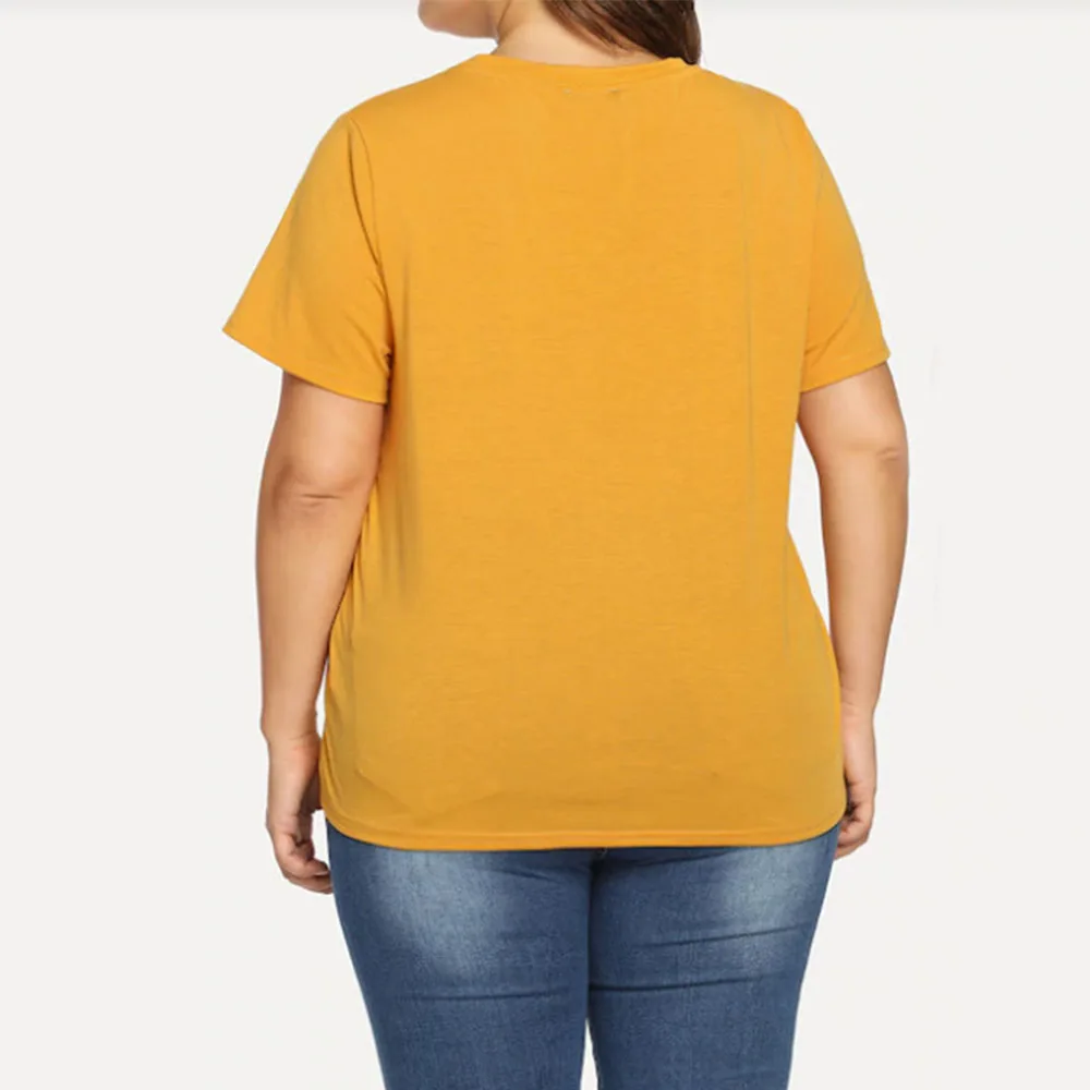 Женская футболка с буквенным принтом уличная коротким рукавом и блестками лето