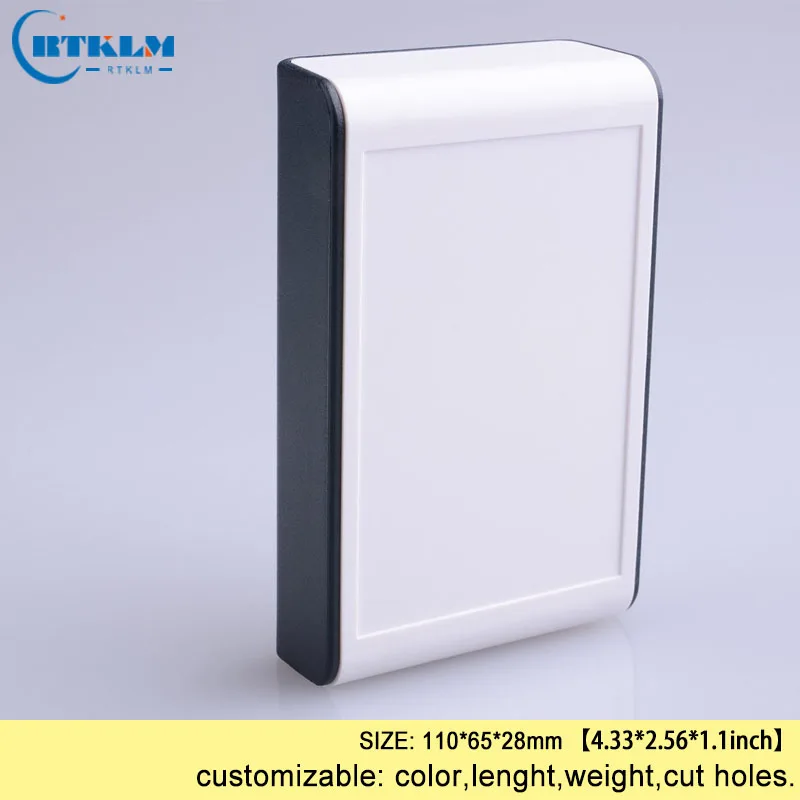 BMD60003-A11 Пластиковая электрическая коробка abs РАСПРЕДЕЛИТЕЛЬНАЯ КОРОБКА IP54 Пластиковый корпус для электронного проекта акустическая коробка diy инструмент чехол 110*65*28 мм - Цвет: BMD60003-A11