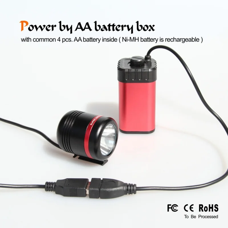 DC 8,4 V USB 5V 6x18650 водостойкий Аккумуляторный блок, чехол для дома, чехол для велосипеда, головной светильник, велосипедный светильник, лампа и телефон