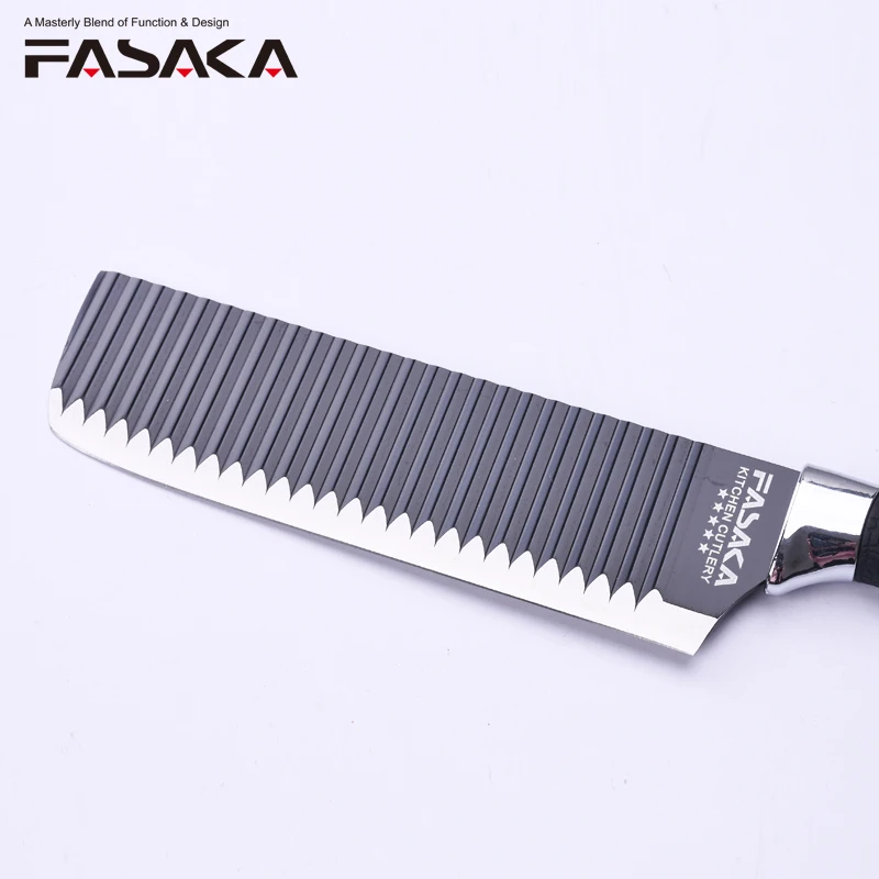 FASAKA кухонный нож из нержавеющей стали 3CR13 7 дюймов маленький для резки кухонные