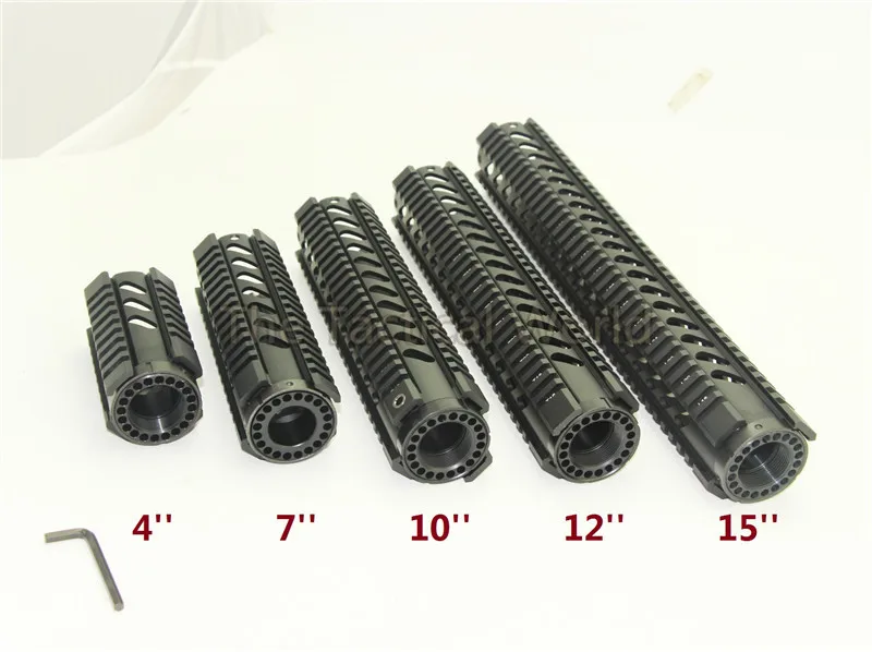 Тактический охотничий поплавок M16 M4 4 7 10 12 15 223/5 |m4 handguard|handguard free floatquad rail |
