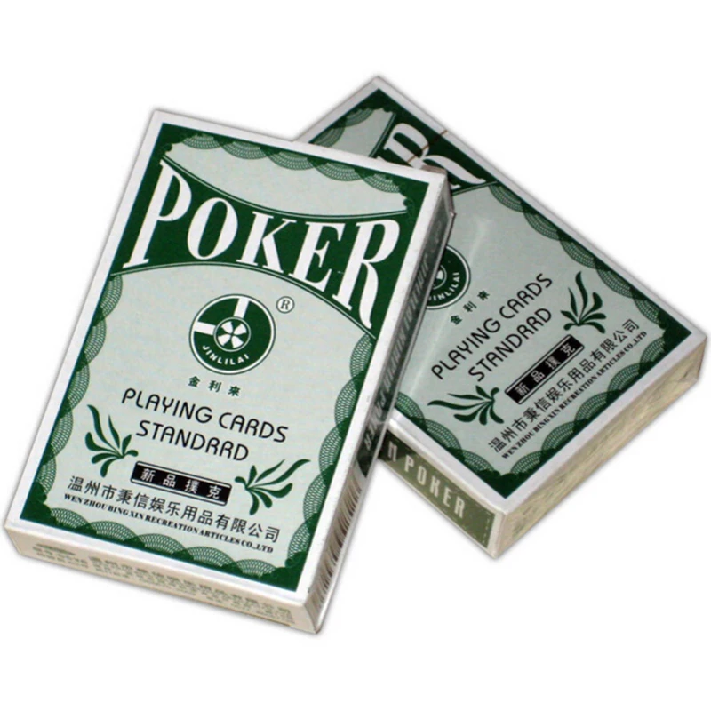 2 колоды Goldenlion игральные карты классические бумажные для покера 8 7*5 см|material