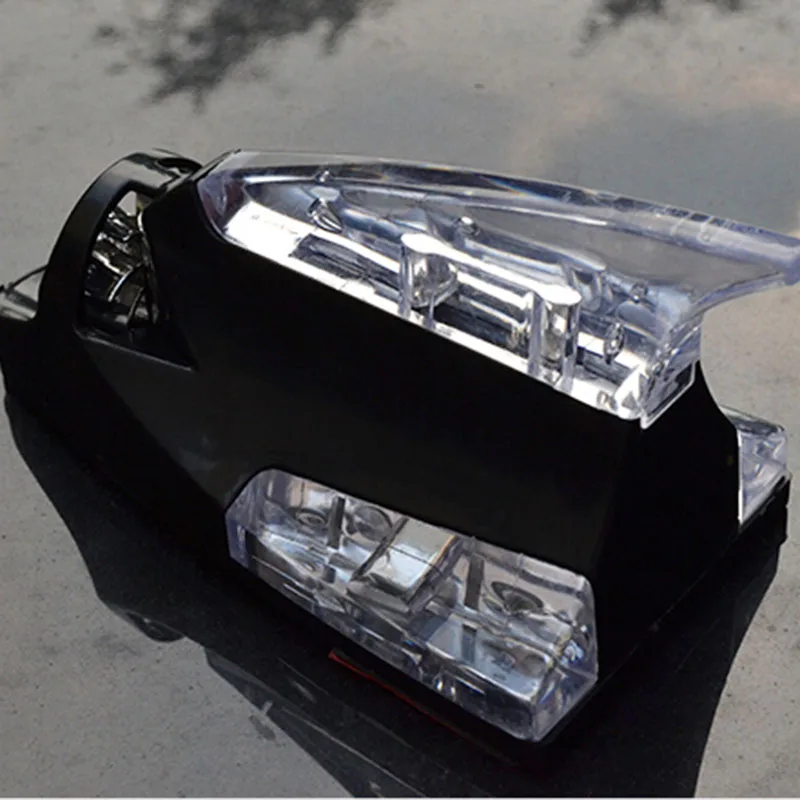 Автомобильная антенна плавник акулы LED Ветер Мощность Освещенные воздушные