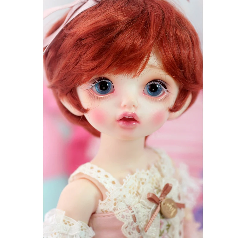 Кукольный парик Luodoll bjd sd doll 6 баллов малыш бесплатно отправляет глаза (бесплатные