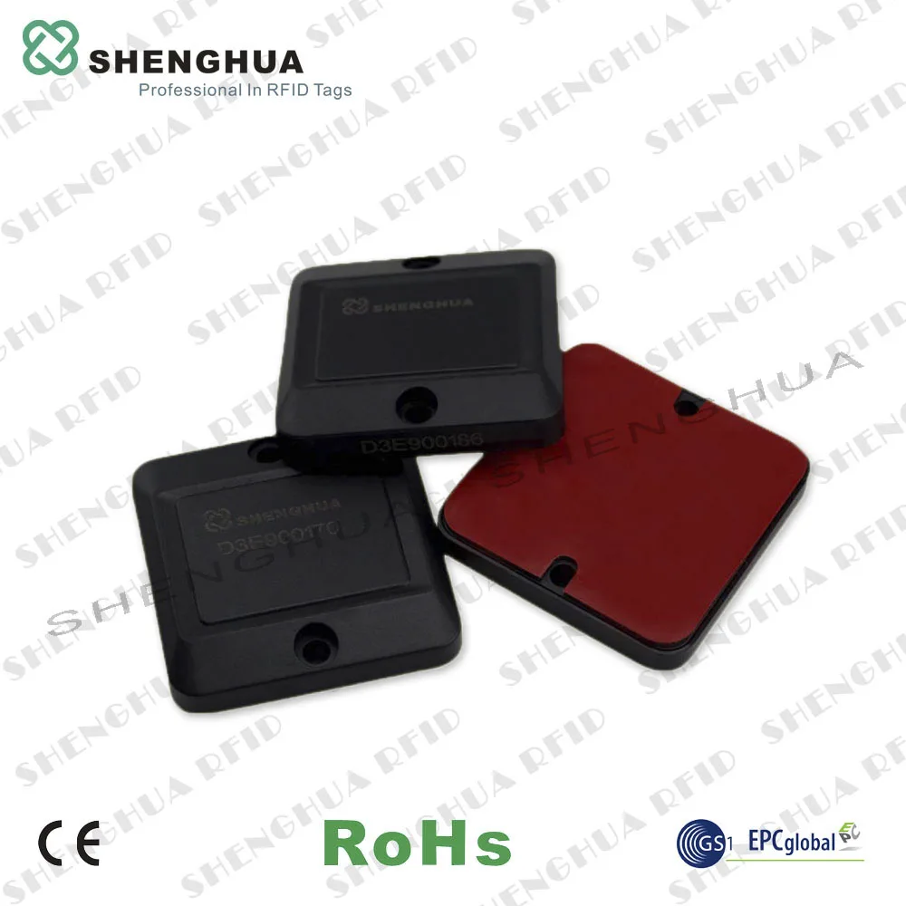 

42pcs/pack ABS UHF Anti-Metal Tag Waterproof Reusable ISO 18000-6C RFID Metal Tag Able to Affix to Metal Surface