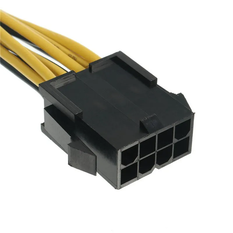 6pin to 2 X PCIe 8 (6+2) pin &amp Motherboard Images Video Card PCI-e Express GPU VGA Y-splitter Hub Power Cable(2 pack) | Обустройство