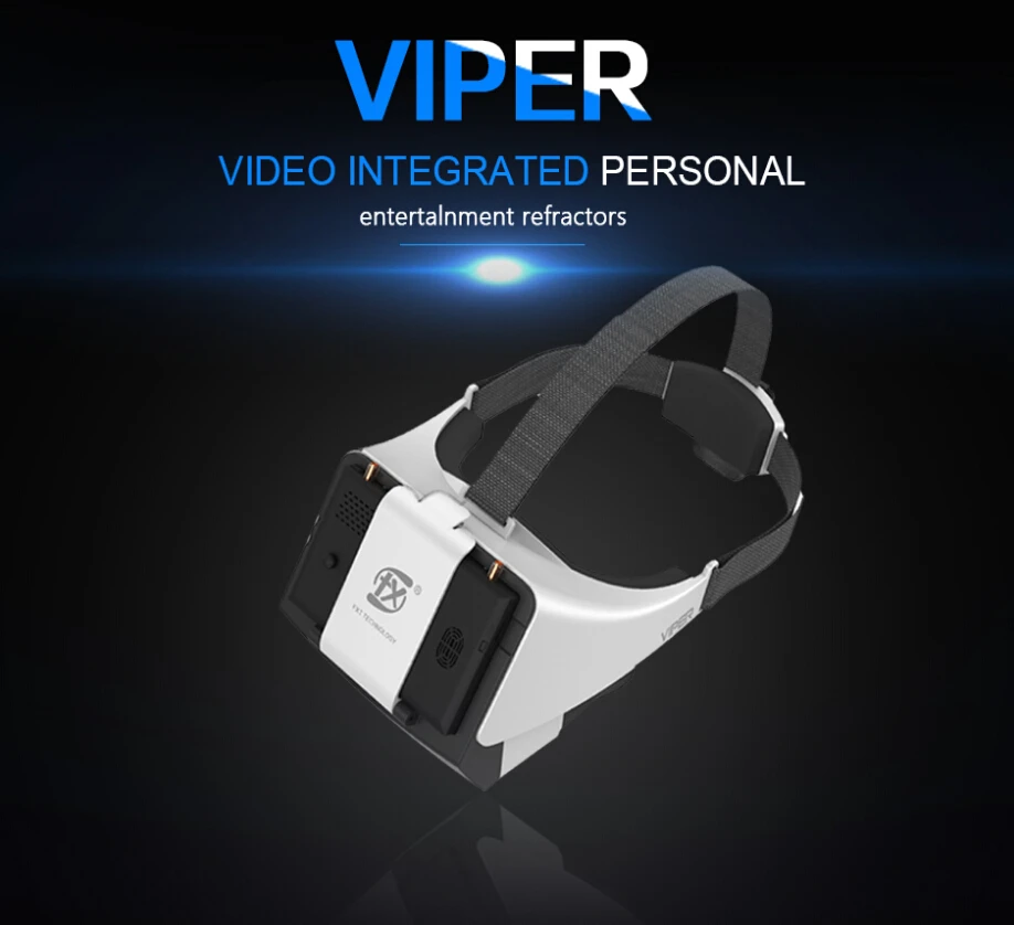 FXT VIPER 5 8G HD FPV очки с видеорегистратором встроенный рефрактор для моделей