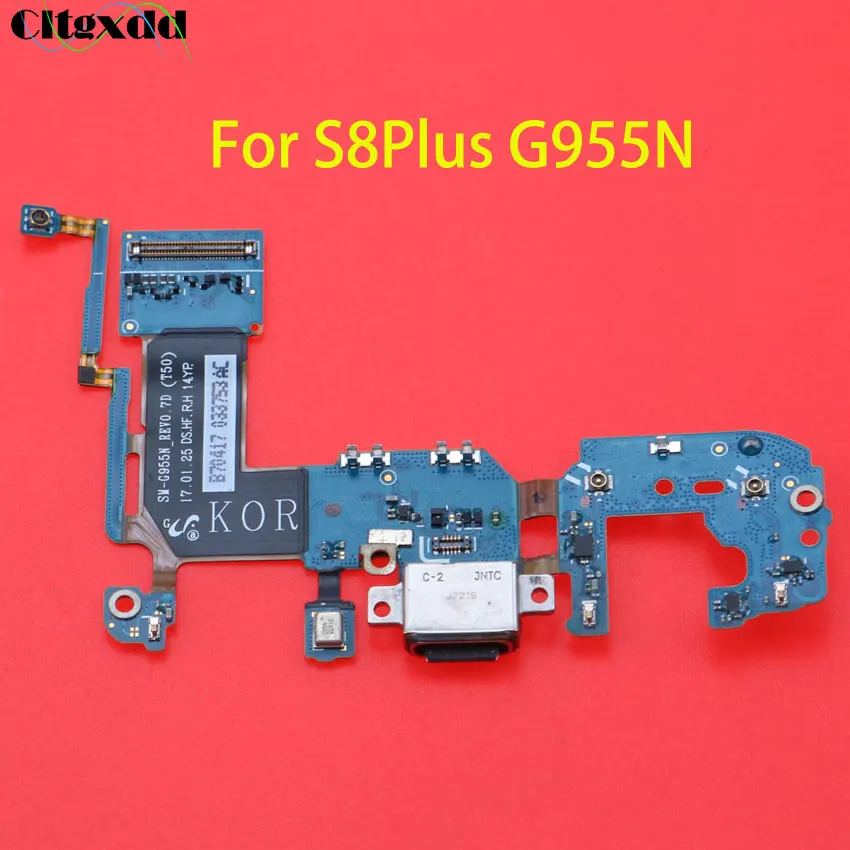Usb зарядный порт док-станция разъем гибкий кабель для Samsung Galaxy S5 Mini G800F/NEO G903F S7 G930F S8 PLUS G955F U N G9550 - Цвет: for S8Plus G955N