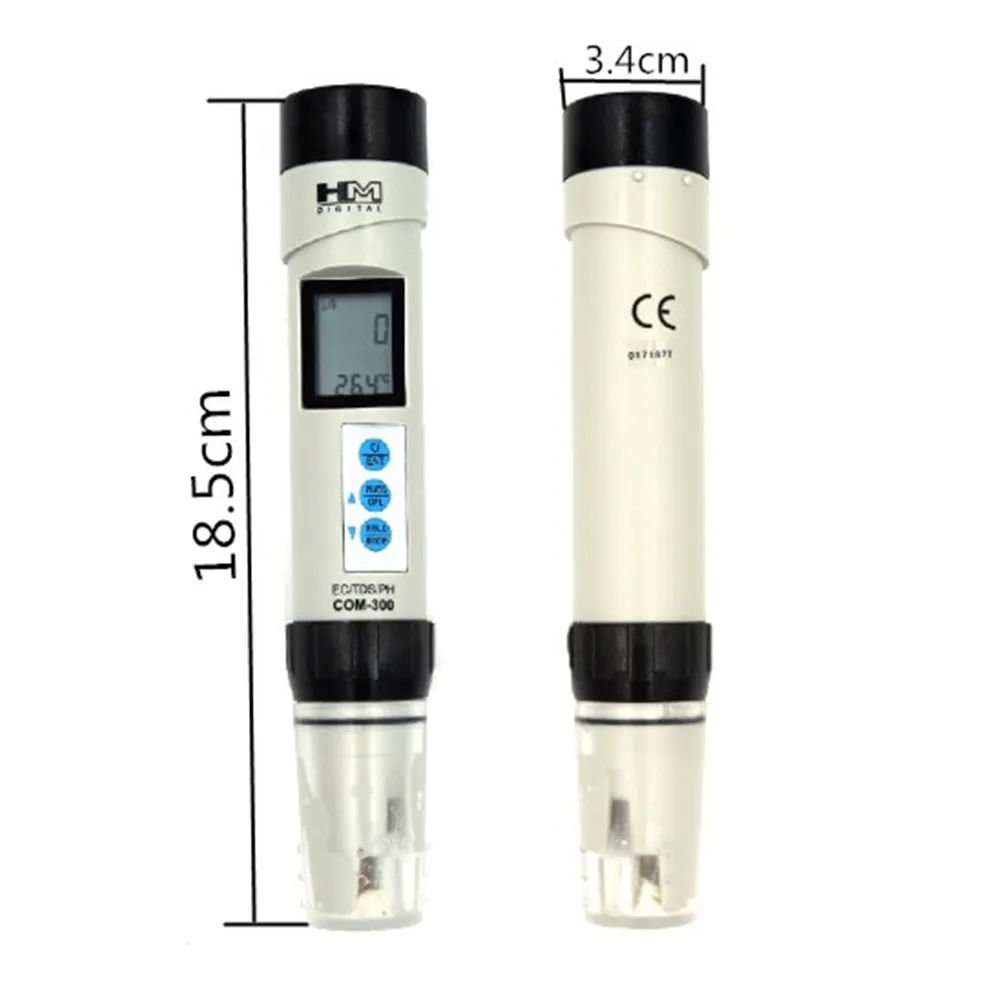 Цифровой измеритель качества воды TDS/EC/Temp/PH 4 в 1 тестеры инструменты для измерения