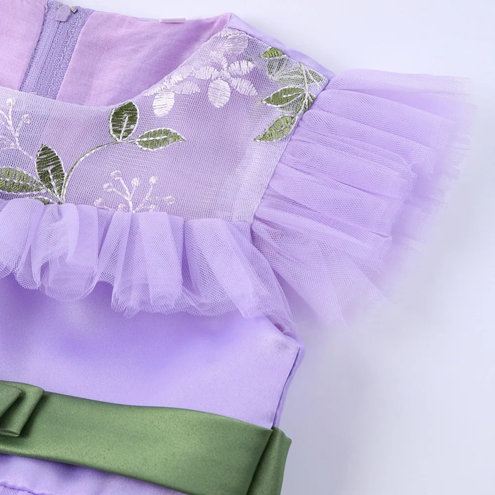Girl Princess Dress Embroidery Children Festival Costumes Baby Girls Wedding Party Kids Voile Dresses For | Детская одежда и обувь