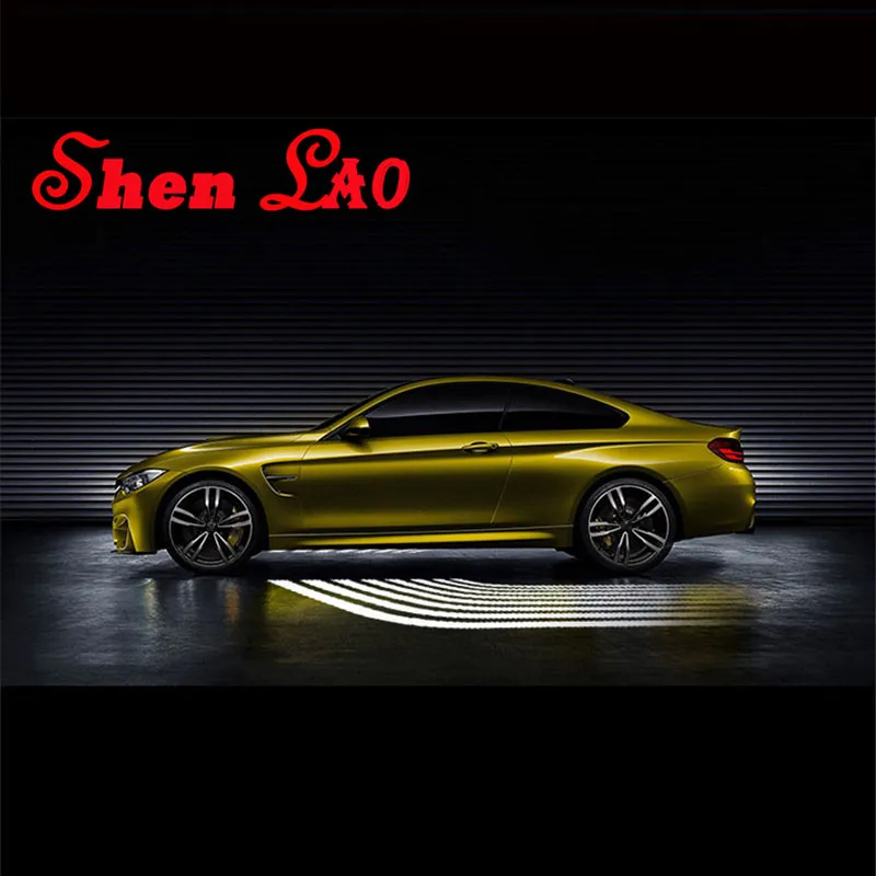 Shenlao 1 комплект Автомобильный светодиодный лазерный проектор для BMW E90 E91 E92 E93 M3 E60
