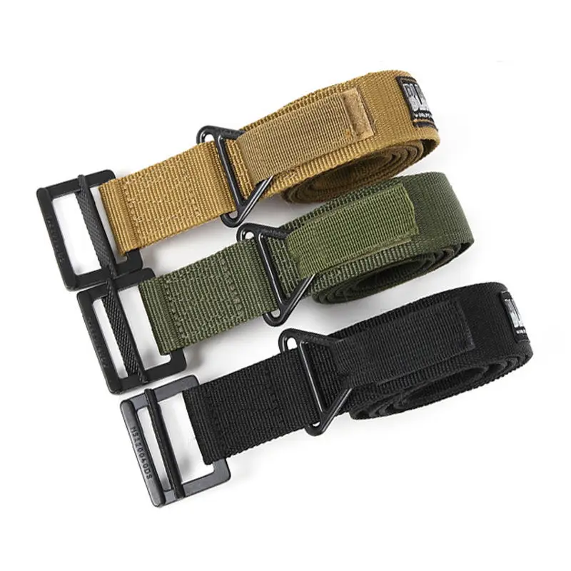 

Outdoor Survival Emergency Tactical Rappelling Army Military Belt Climb Camp CQB