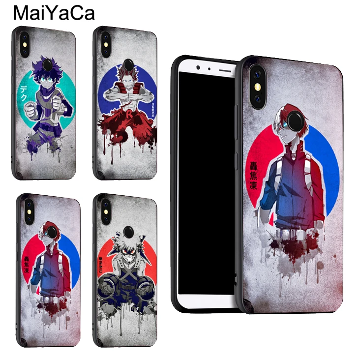 Чехол My Hero academic Boku Anime для POCO X3 F2 Redmi Note 9 Pro 8 7 8T 9S 9A 9C Mi 10 Lite 9T A3|Бамперы| |