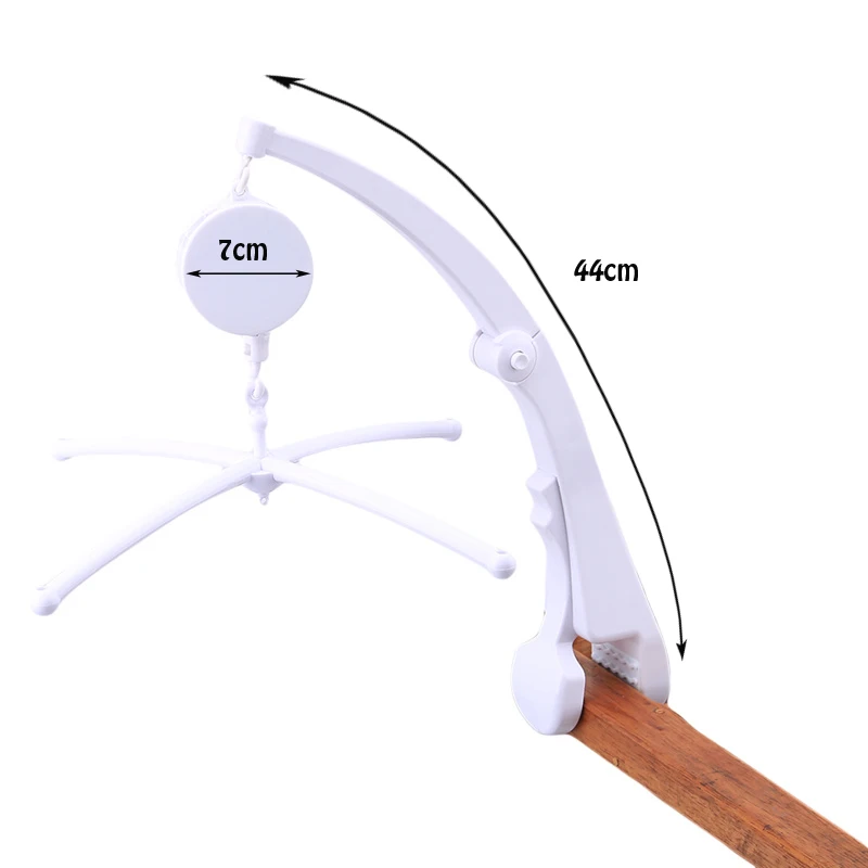 1 комплект детские игрушки белый кронштейна для погремушек детская кроватка