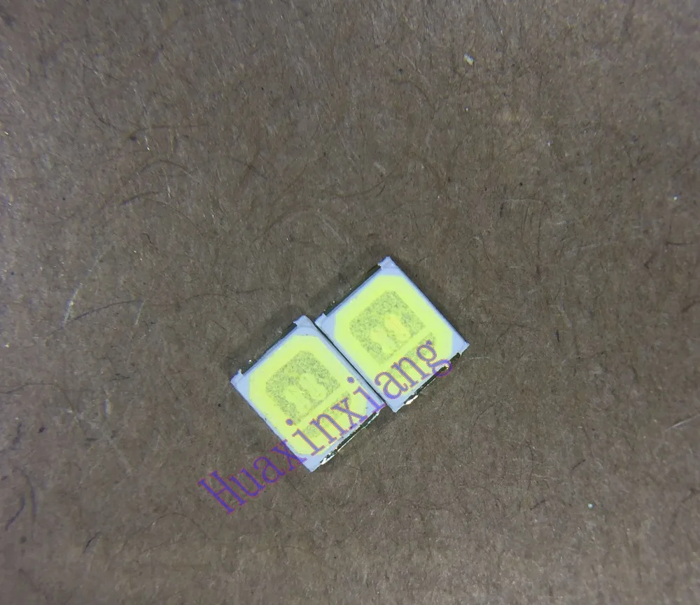 100 шт./лот Jufei 3528 SMD LED 2835 6 в холодный белый 96 лм для ТВ LCD подсветка|2835 6v|smd ledsmd led |