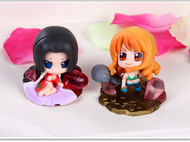 5 стилей Аниме одна деталь фигурку нами Робин Shirahoshi Perona Боа Хэнкок Nimi украшения