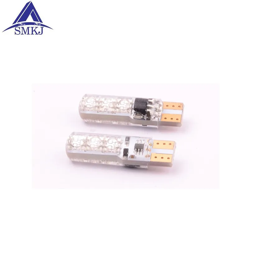 T10 6SMD 5050 RGBW светодиодный Автомобильный интерьер Лампы для чтения супер яркий 16