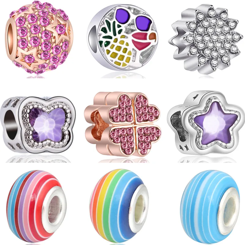 Модные ювелирные изделия полые Единорог пчела ананас Тыква автомобиль звезды