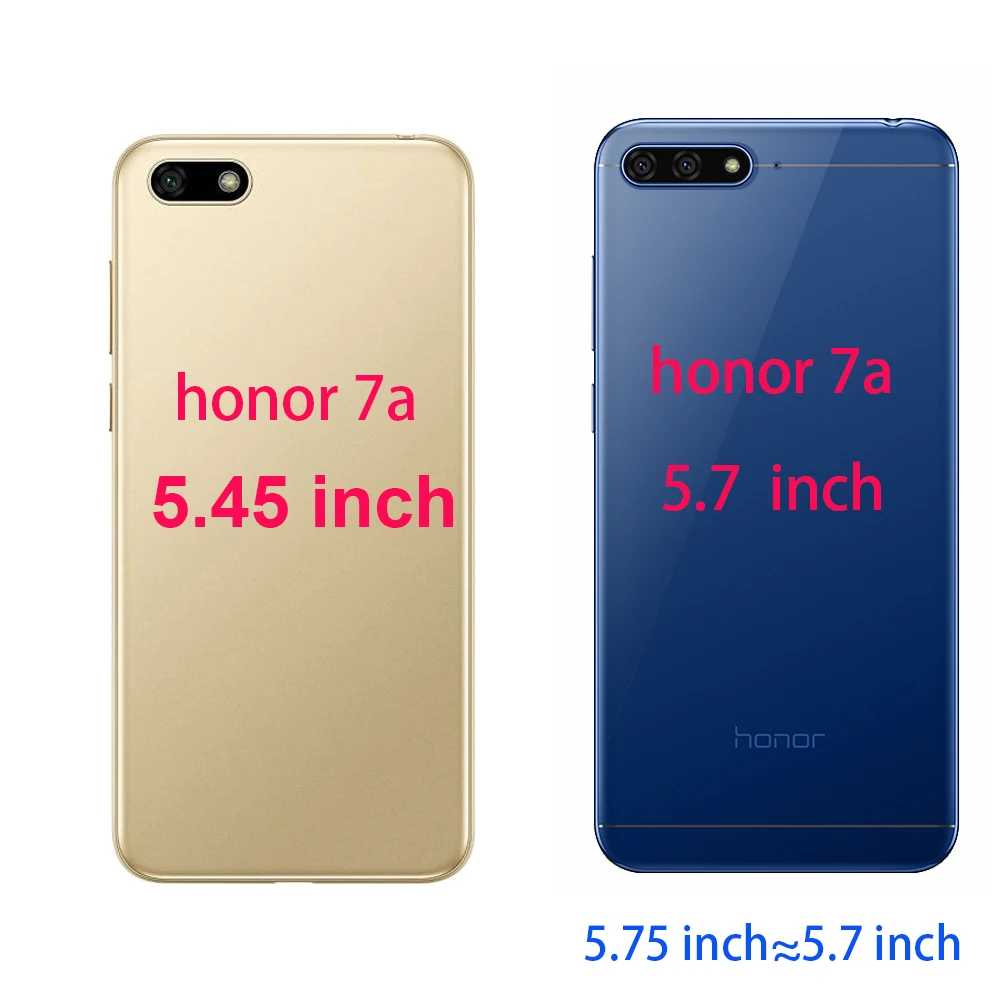 Прозрачный силиконовый чехол для Huawei Honor 5X 6A 6C 6X 7A 7s GR5 Y5 Y6 Y7 Nova Prime Pro 2017 2018|case for huawei