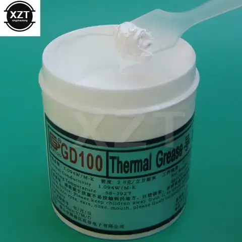 Оригинальная термопаста GD Brand для радиатора GD100, термопроводящая смазка, силиконовая паста, вес нетто 150 г для процессора и светодиода