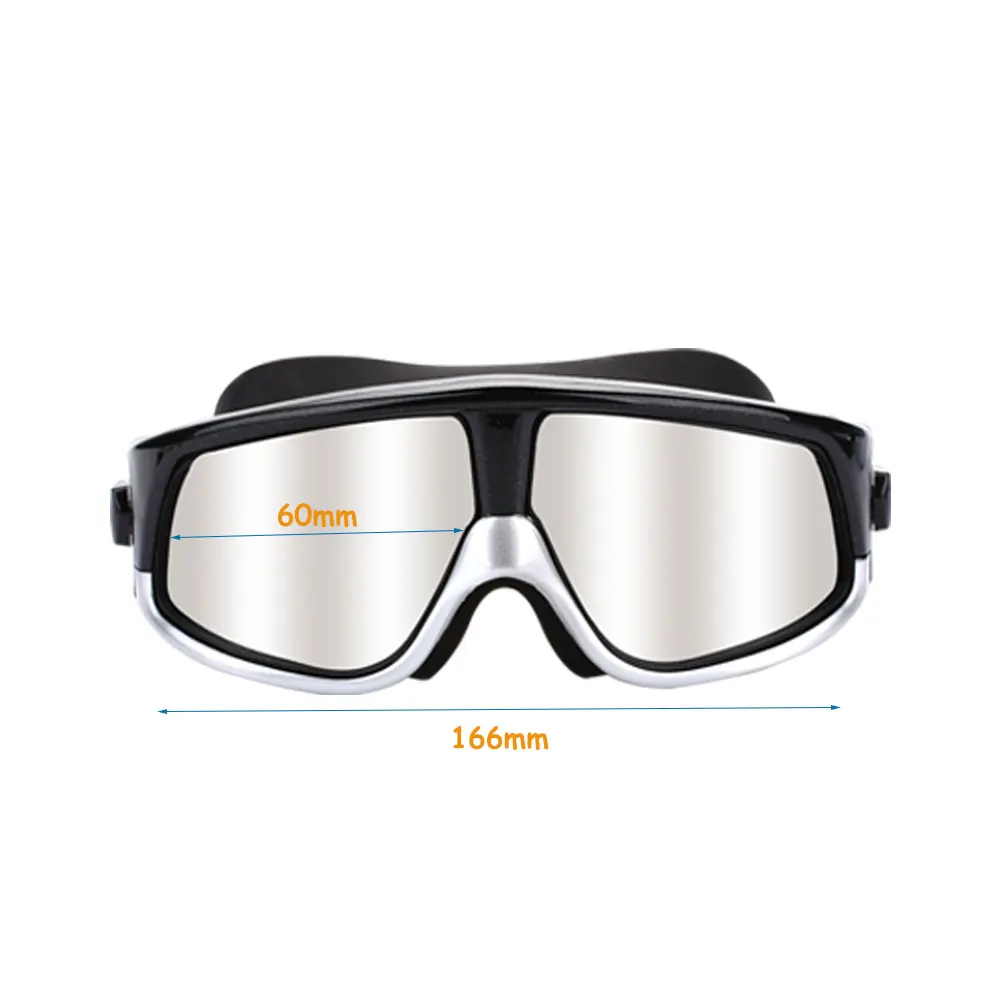 Очки для плавания зеркало взрослых Пляж плавательные очки PC 4 цвета плавательный