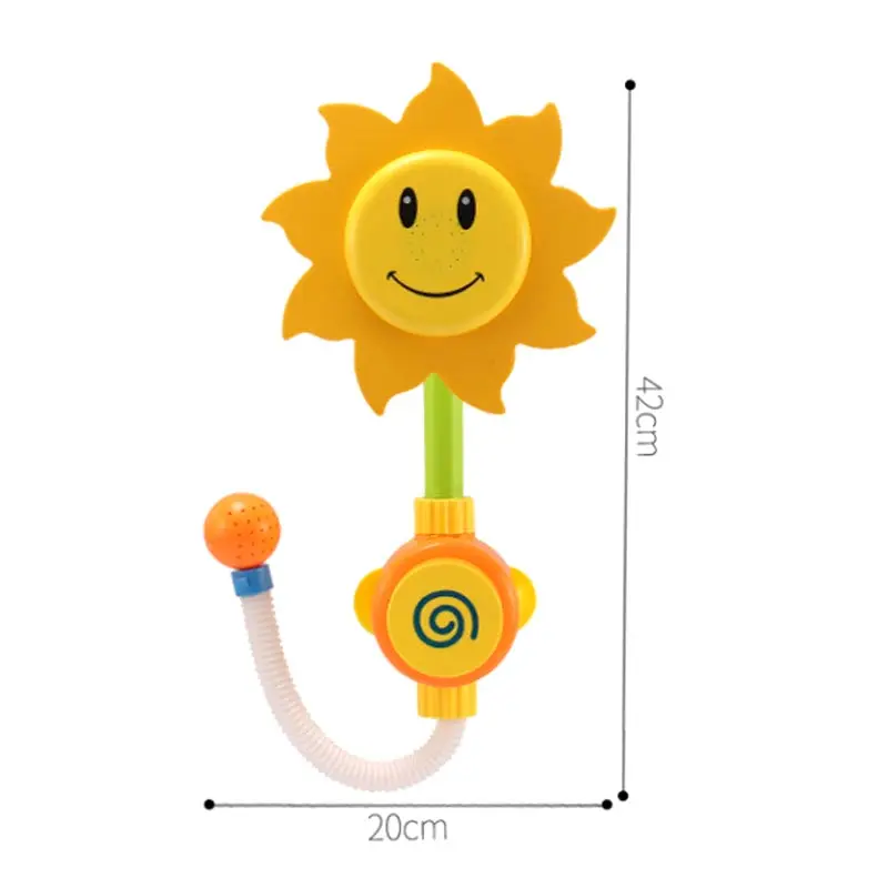 Water Shower Spraying Tool Sunflower Baby Bath Toys Bathing Tub Fountain Toy Kids Gifts M09 | Игрушки и хобби
