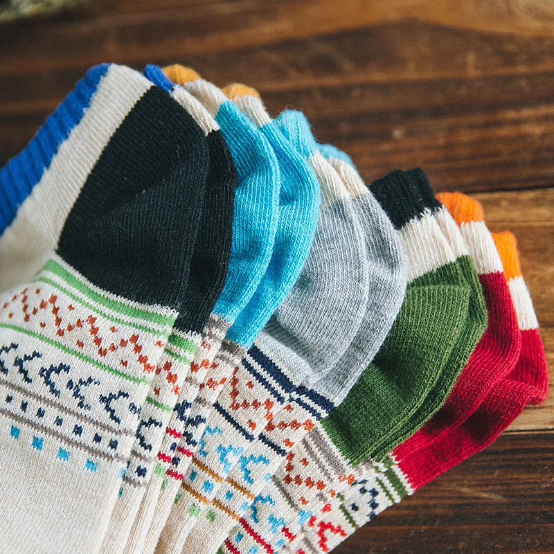 Мужские носки известного бренда лодочки для мужчин и женщин осенние в стиле