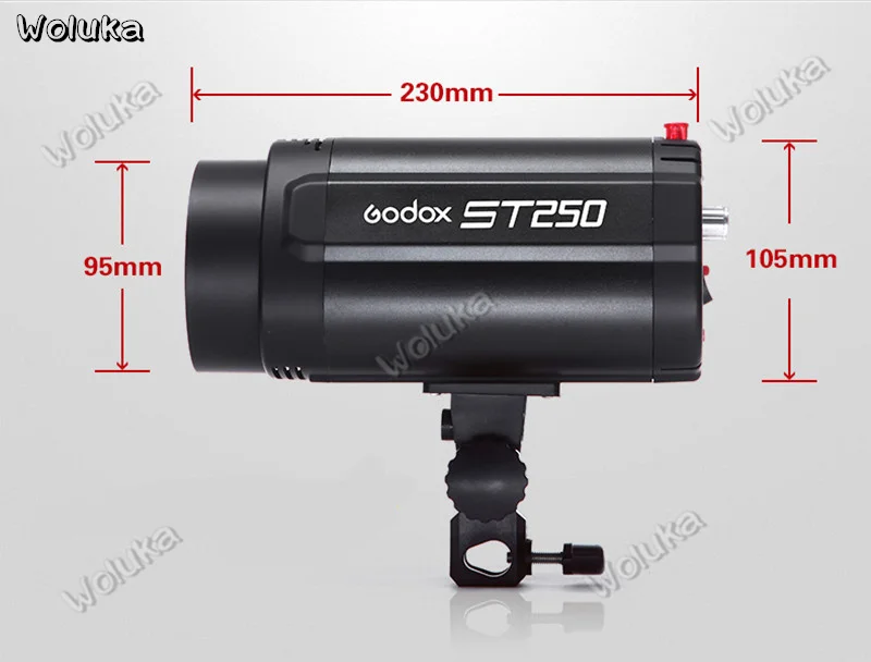 Набор вспышек Godox ST250 250 Вт фотолампа студийная одежда фотография