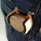 Монета из пустой руки, металлическая монета с металлическим держателем, волшебные фокусы для монетника, волшебные реквизиты