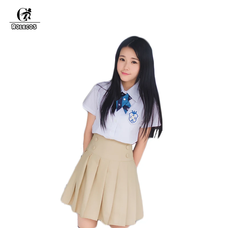 ROLECOS Осенняя мужская и женская школьная форма костюм косплей Униформа японская