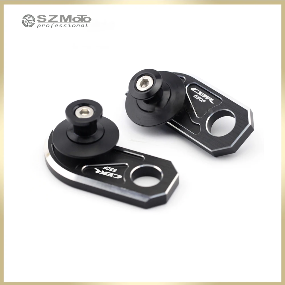 

For HONDA CBR 650F CBR650 CBR650F 2014-2018 Motorcycle Accessories Aluminum Swingarm Spools slider stand screws Logo CNC