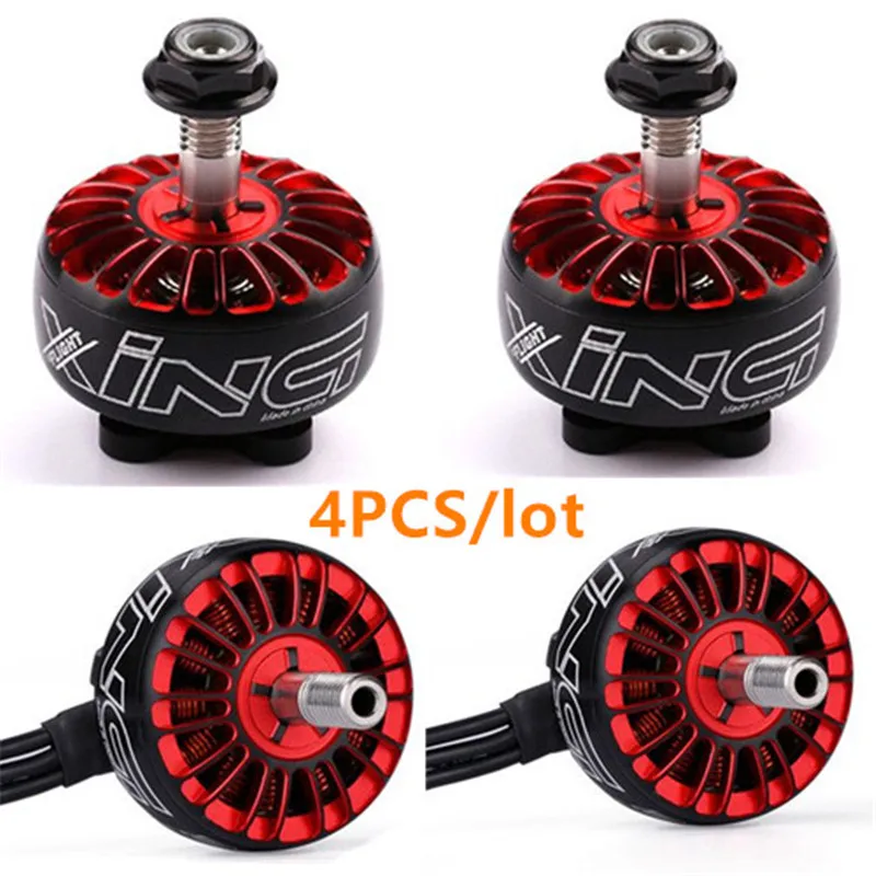 Бесплатная доставка 4 шт. бесщеточный двигатель iFlight XING 2207 2450KV/2750KV 2 6S для