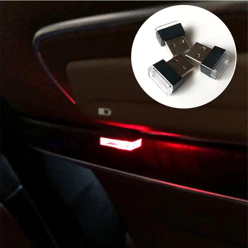 

Car USB LED Atmosphere Decorative Lights for HAVAL H1 H2 H3 H5 H6 H7 H8 H9 M4 M6 Concept B COUPE F7x SC C30 C50