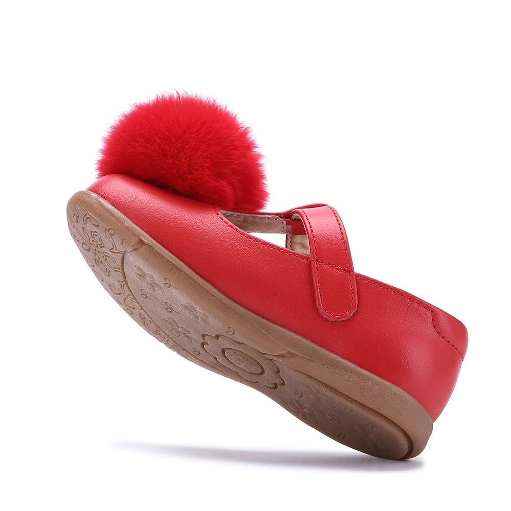 Children Shoes Girls 2018 New Autumn Fashion Princess For Single Sheepskin Soft Breathable Cute Childs | Детская одежда и обувь