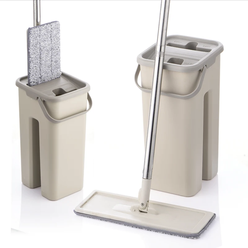 Волшебная плоская Швабра без рук насадка на 360 градусов салфетка из микрофибры