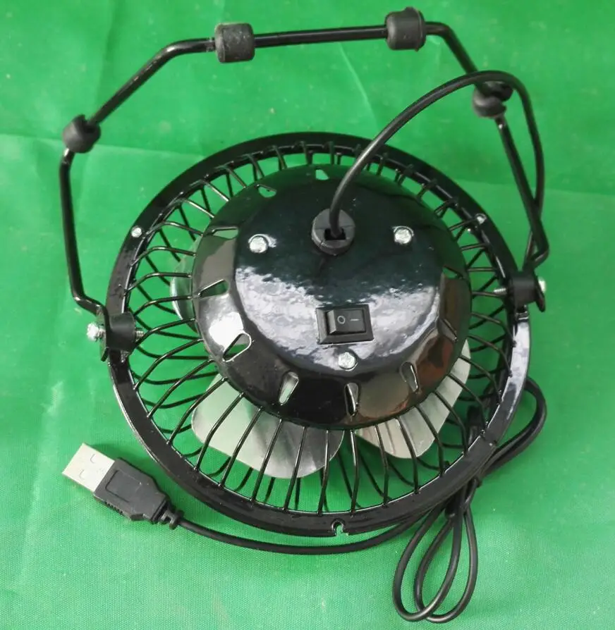 Панели солнечных батарей и 4 дюйма железа usb-вентилятор с солнечные Стенд 5V 2 5 W