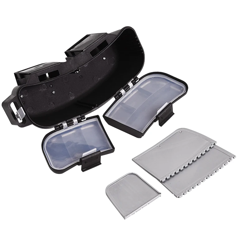 Новая коробка для рыболовных снастей хранения приманок ложек крючков катушек