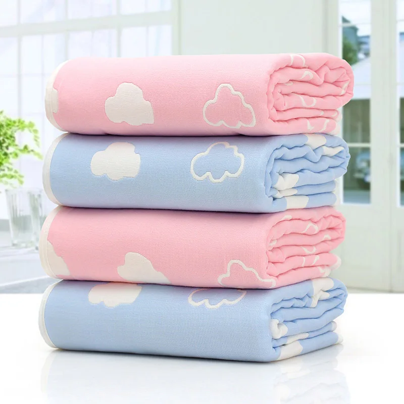 Хлопковое газовое одеяло на кровать детские одеяла для новорожденных детский