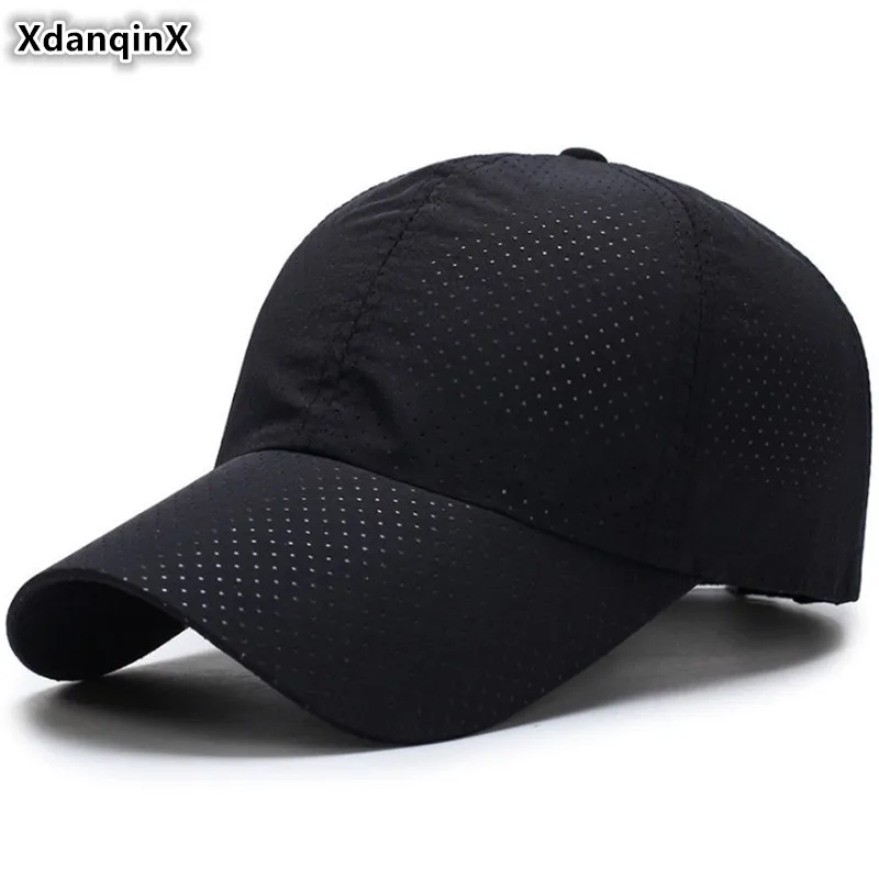 Кепка XdanqinX Мужская/Женская тонкая бейсболка с языком дышащая солнцезащитная