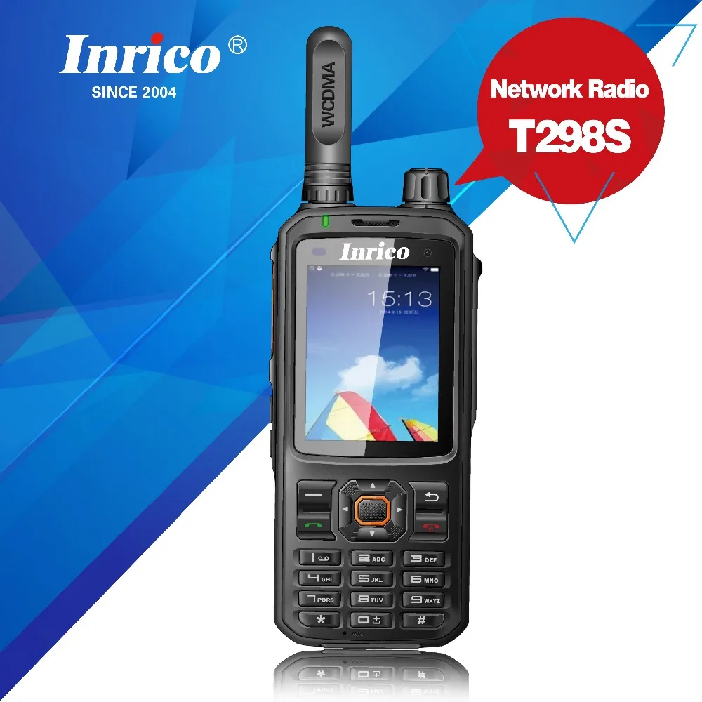 Сеть мобильный телефон Радио T298s сим карты Wi Fi GPS Интерком трансивер Мобильный wcdma