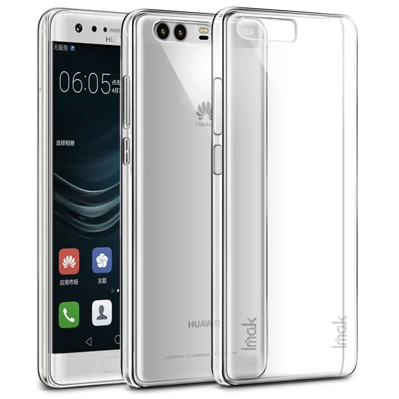 Тонкий Ясно Жесткий Футляр Обратно Для Huawei Случае P10 Плюс Transparente Защитный PC