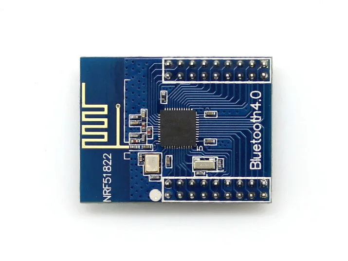 

BLE4.0 Bluetooth NRF51822 Module 2.4G Wireless Communication Module Transmitter Receiver Development Evaluation Kit