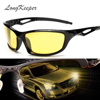 longkeeper night vision glasses for headlight polarized driving sunglasses yellow lens uv400 protection night eyewear for driver