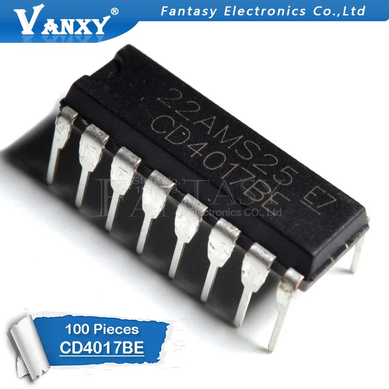 100 шт. CD4017BE DIP16 CD4017 DIP CD4017B 16 Новый и оригинальный IC|ic cd4017|ic dipdip ic |