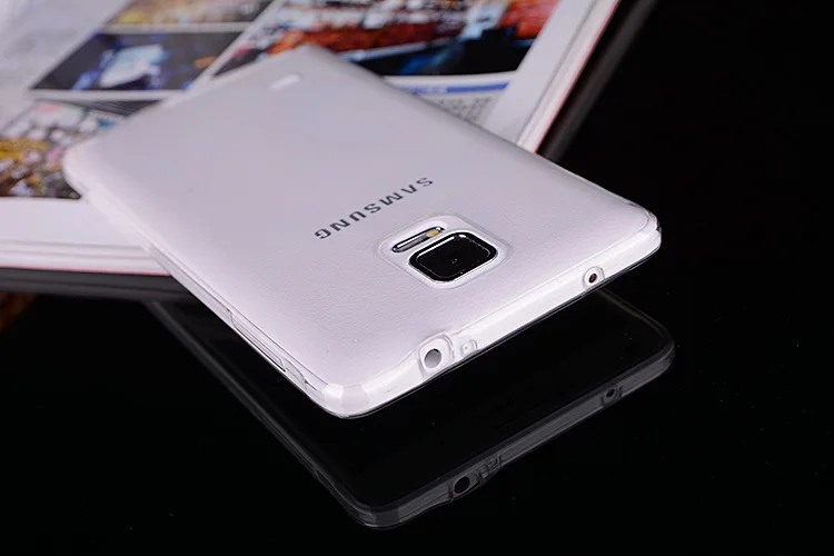 Тонкий прозрачный мягкий резиновый силиконовый чехол из ТПУ для Samsung Galaxy S6 S7 edge S4