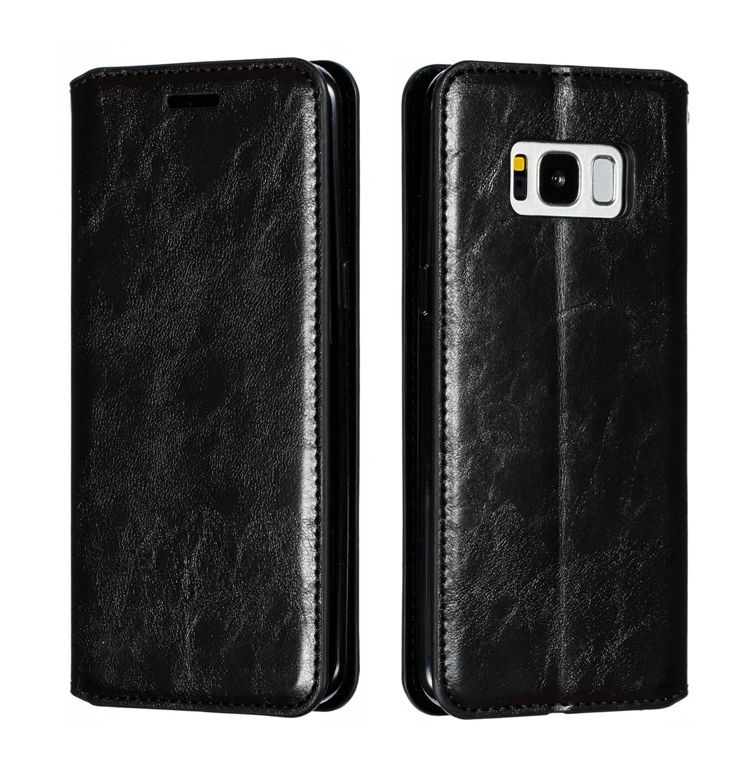 Кожаный чехол-книжка для samsung Galaxy S8, чехол-книжка с подставкой для телефона Etui samsung S8 S 8 8 S, Обложка для книги