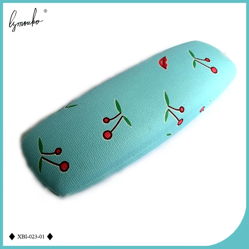 Lymouko хорошее качество цветочный Твердый чехол из искусственной кожи для очков