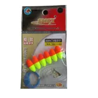 5 упаковоклот флуоресцентный поплавок семь звезд поплавок для бобов мини поплавок для рыбалки поплавок, рыболовные снасти аксессуары A100