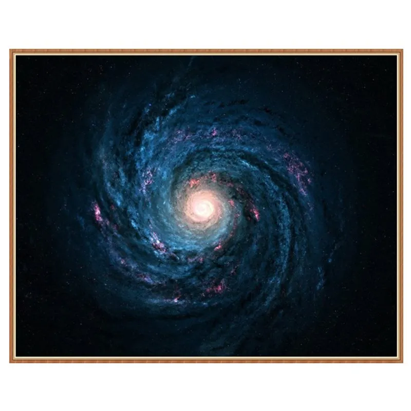 

Diy Алмазная вышивка великолепное внешнее пространство отверстие Алмазная картина круглый укроп полная круглая Алмазная вышивка домашний д...