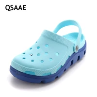 2019 men shoes summer new bottomed hole shoe breathable unisex casual outdoor slipper fashion sandals bathroom slippers af71